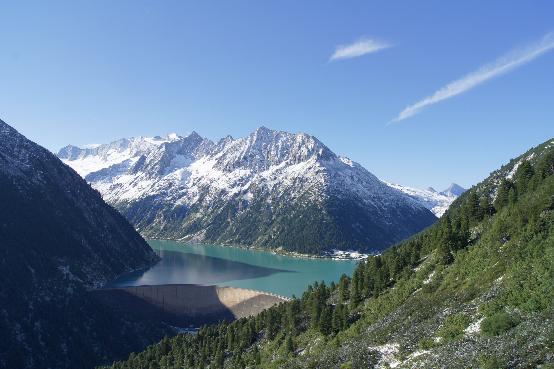 Stausee im Zillertal
